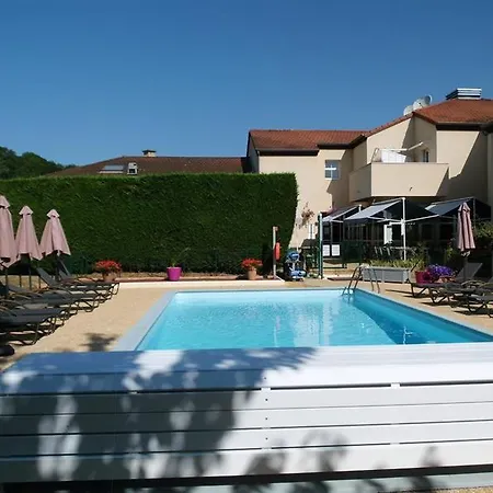 酒店 贝红杰酒店 Pérouges